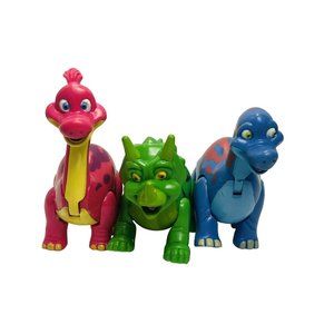 Downtown Disney T Rex Cafe Restaurant Dinosaurs Figures 3 Piece Friends Lot